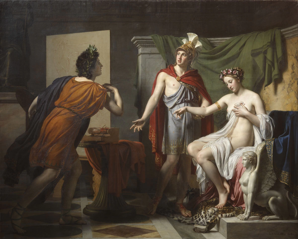 Alessandro cede Campaspe ad Apelle - Musée des Augustins de Toulouse